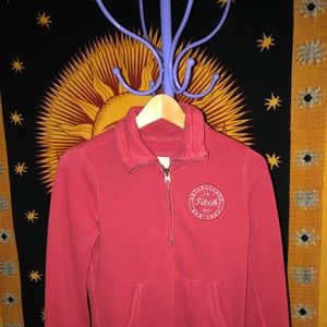 Abercrombie & Fitch Half Zip Sweatshirt.